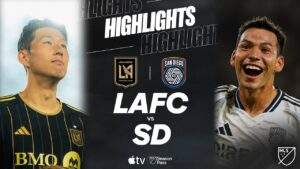 Los Angeles FC vs San Diego FC 1:2 Full Highlights USA MLS