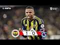 Fenerbahce vs Trabzonspor 1:0