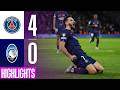 PSG vs Atalanta 4:0