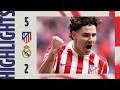 Atletico Madrid vs Real Madrid 5:2