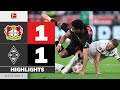 Bayer Leverkusen vs Borussia Moenchengladbach 1:1