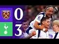 West Ham vs Tottenham 0:3
