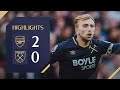 Arsenal vs West Ham 2:0