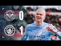 Brentford vs Manchester City 0:1