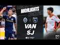 Vancouver Whitecaps vs San Jose Earthquakes 4:1