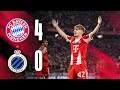 Bayern Munich vs Club Brugge 4:0