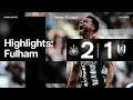 Newcastle vs Fulham 2:1
