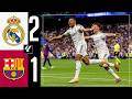 Real Madrid vs Barcelona 2:1