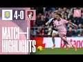 Aston Villa vs Bournemouth 4:0
