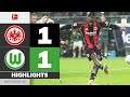 Eintracht  Frankfurt vs Wolfsburg 1:1