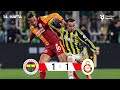 Fenerbahce vs Galatasaray 1:1